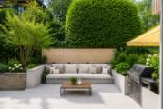 Terrasse - Staging mittags