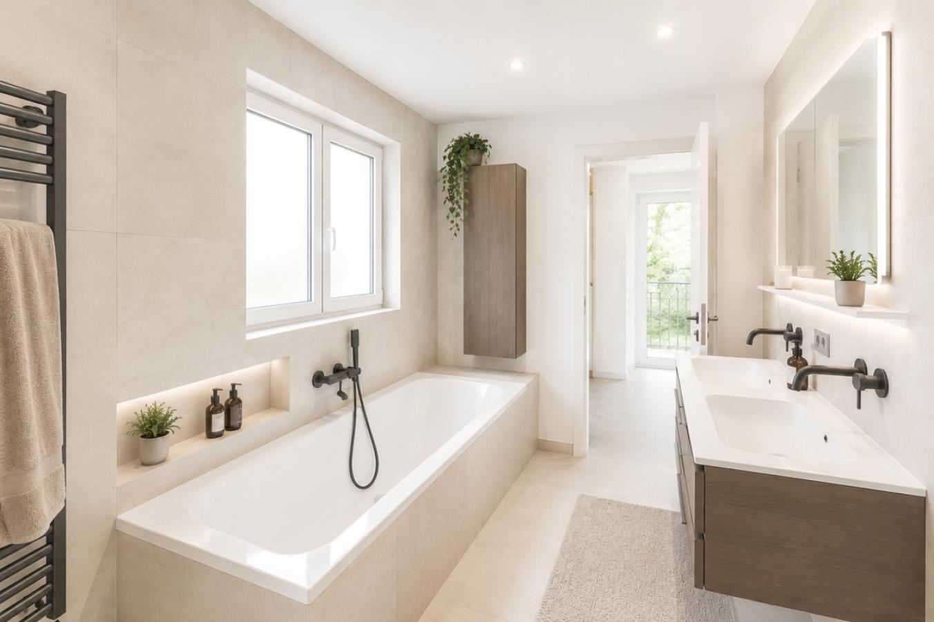 Badezimmer - Staging