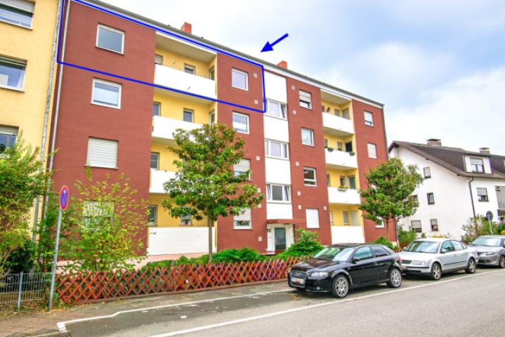 Ansicht Wohnung (Straßenseitig)