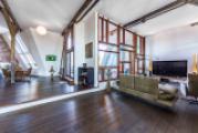Blick zur Loggia