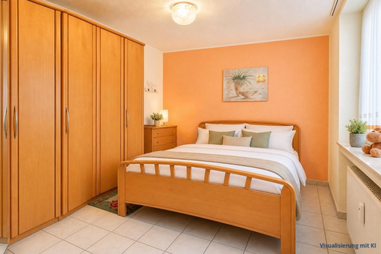 Ansicht Schlafzimmer