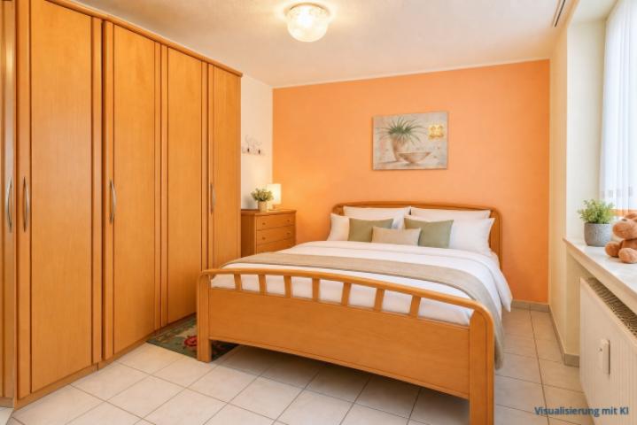 Ansicht Schlafzimmer