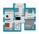 Grundriss Obergeschosses