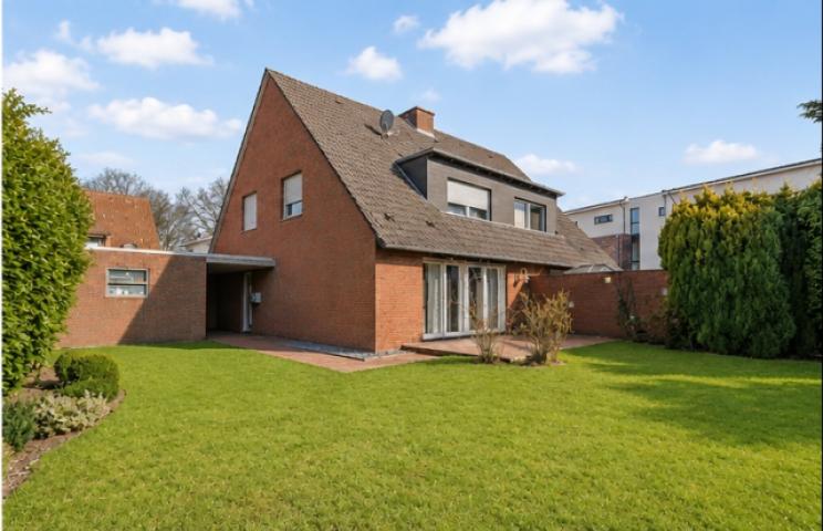 Rückansicht Garten