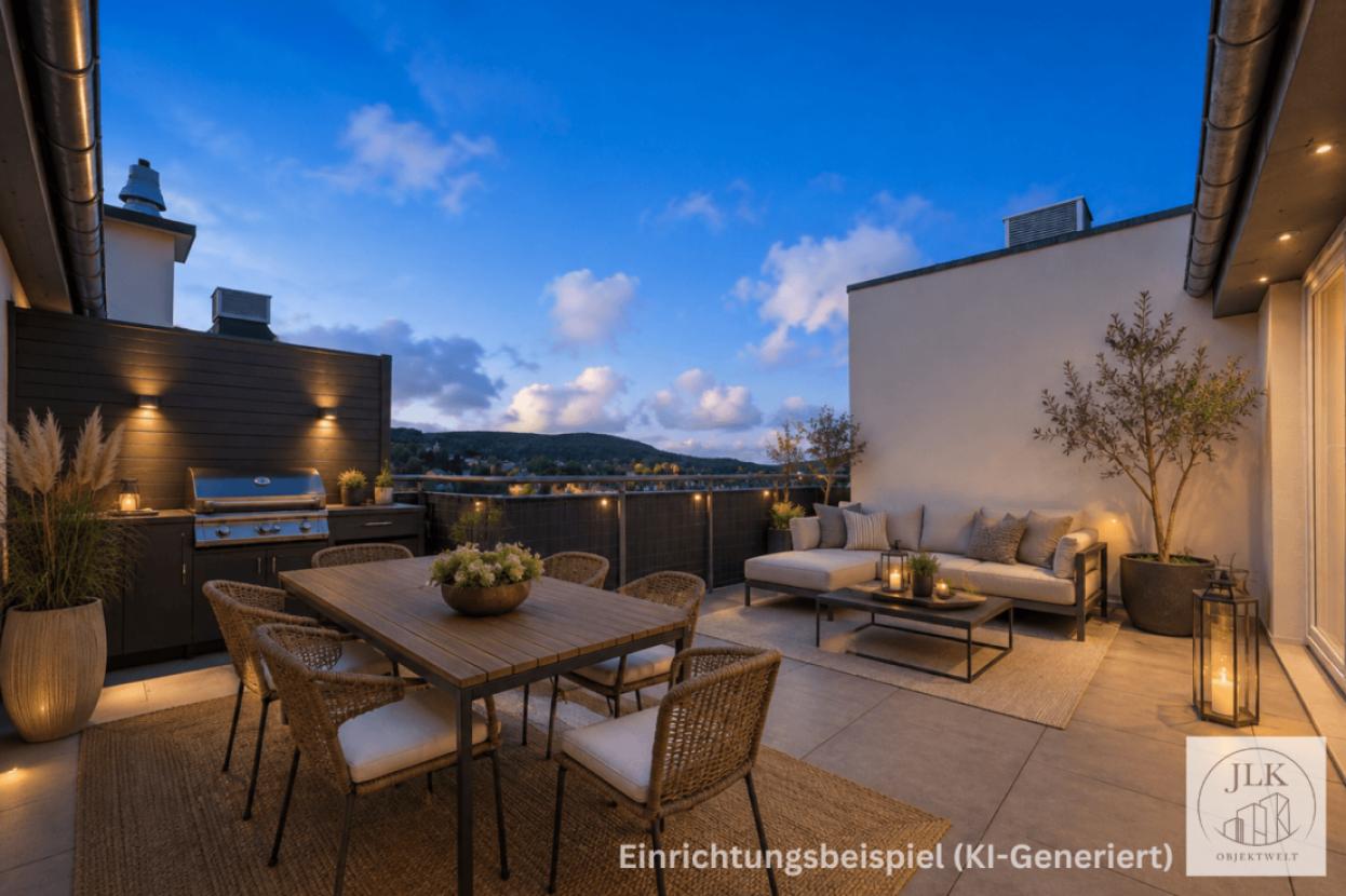 Dachterrasse (KI-Generiert)