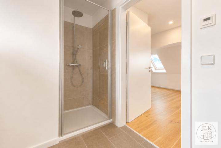 Badezimmer mit Dusche (Zugang vom Schlafzimmer)