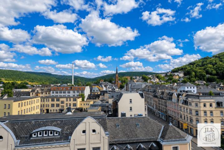 Blick über Aue vom Wohnbereich
