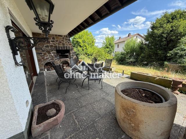 Blick auf Terrasse