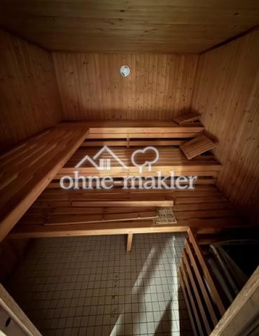 Sauna im Wellnessbereich