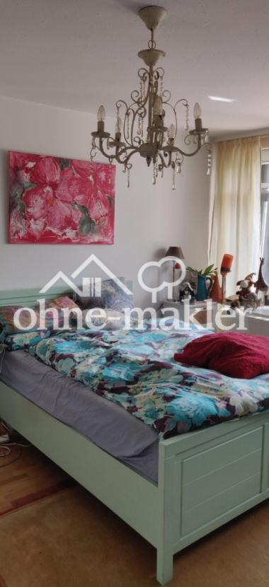 Blick Schlafzimmer