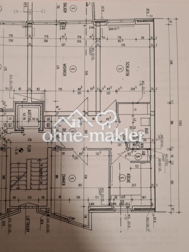 Grundriss - Wohnung 5