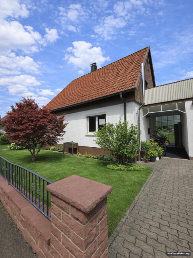 KI-Visualisierung – Haus