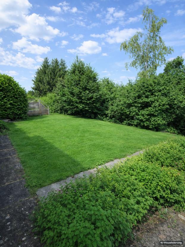 KI-Visualisierung – Garten