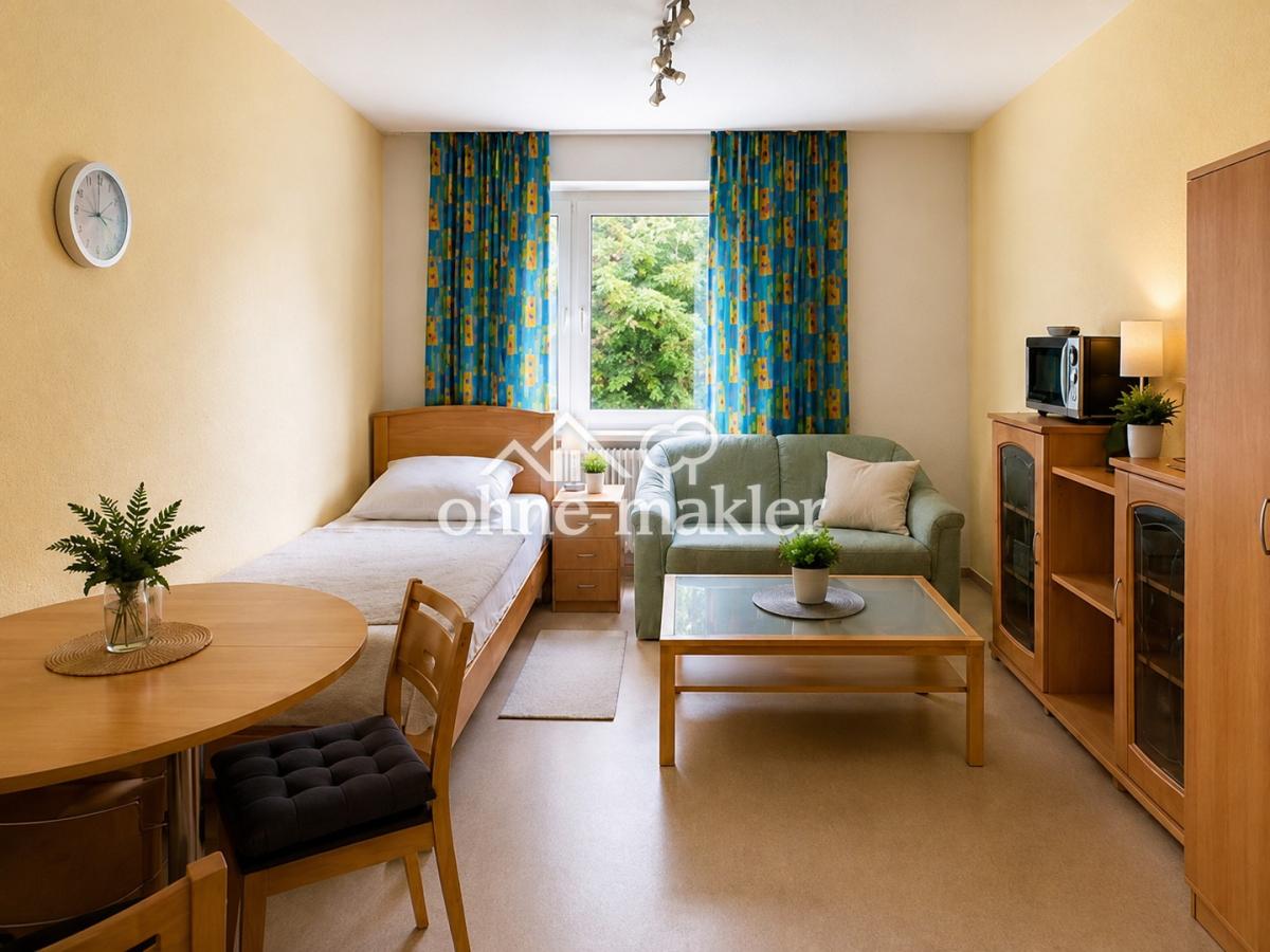 Wohn- und Schlafzimmer