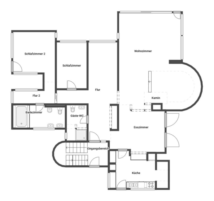 Grundriss Skizze EG