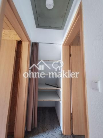 Einbau am Ende der Treppe
