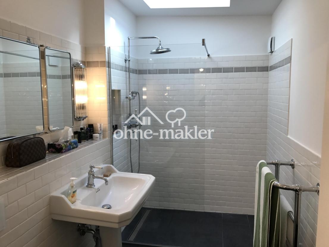 Bathroom with skylight