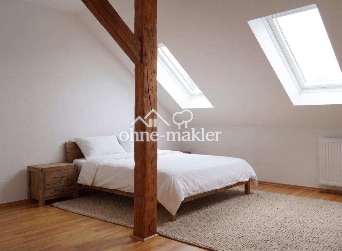 Schlafzimmer 1 möbliert (KI)