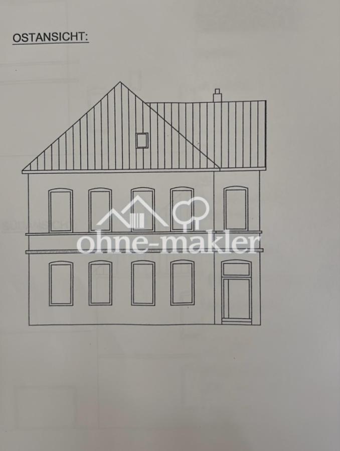 Schnitt Haus Front