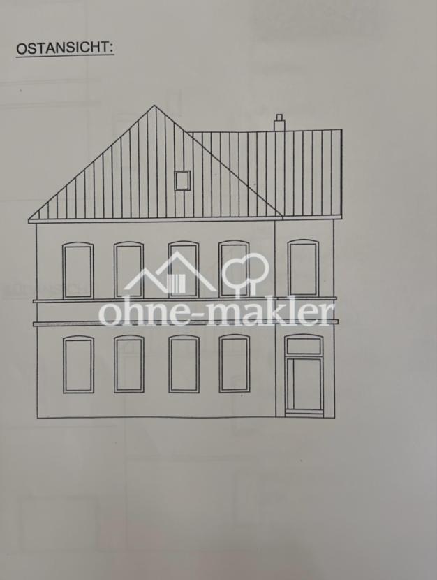 Schnitt Haus Front
