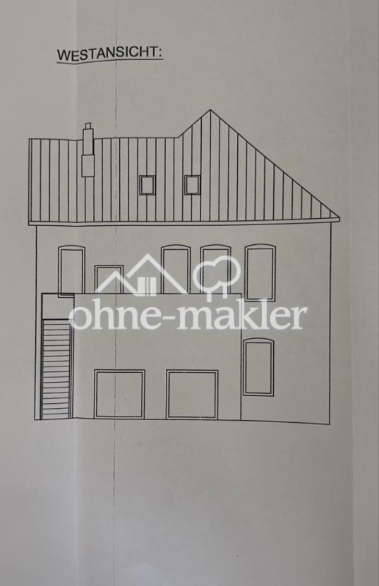 Schnitt Haus Hinten