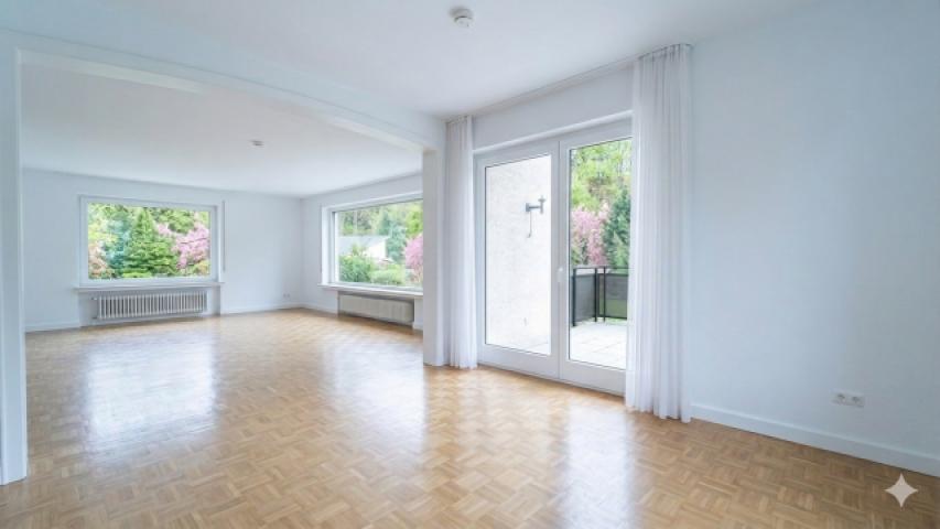 Essen Blick zu Wohnen