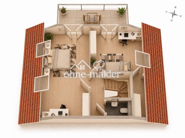 3D-Grundriss 2. DG