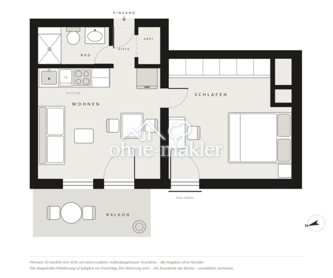 Grundriss Wohnung