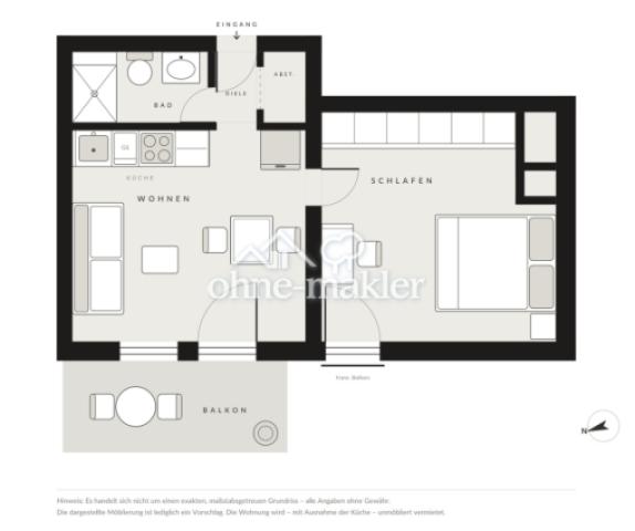 Grundriss Wohnung