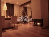 Der Kamin zur Weihnachtszeit 