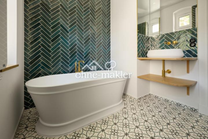 Freistehende Badewanne