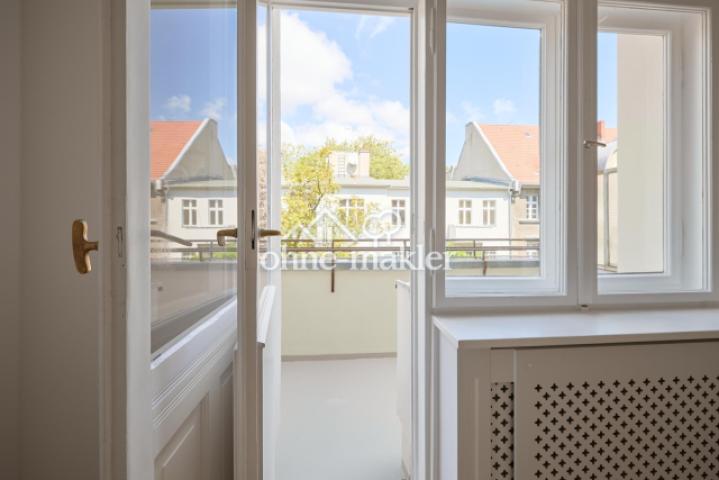 Der Balkon mit Ausblick