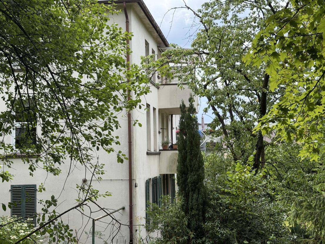 Hausrückseite