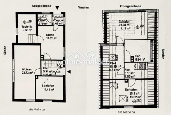 Grundrisse Wohnhaus