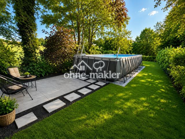 Garten mit Pool
