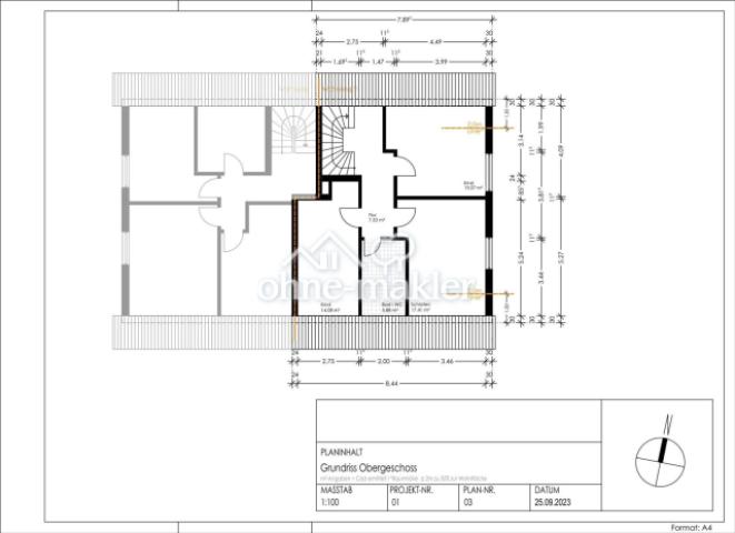 Grundriss Obergeschoss
