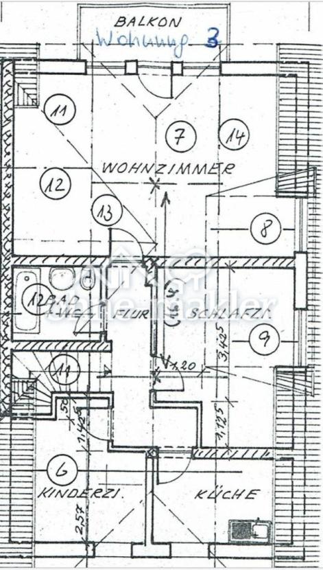 Wohnung 3 DG Anbau