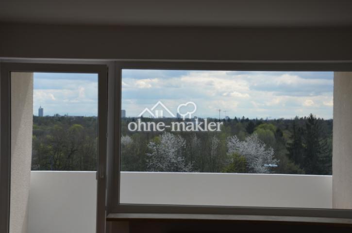 Blick aus dem Wohnzimmer
