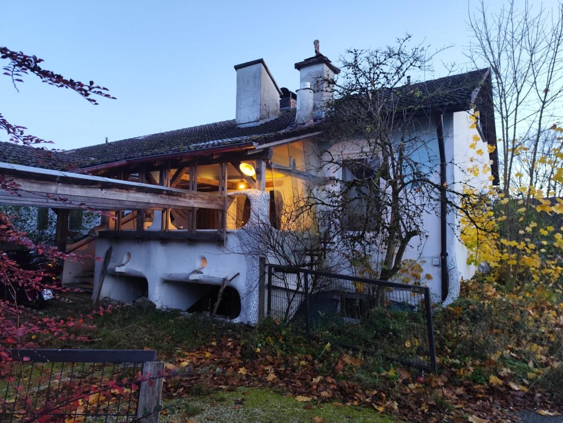 Haus Hinteransicht