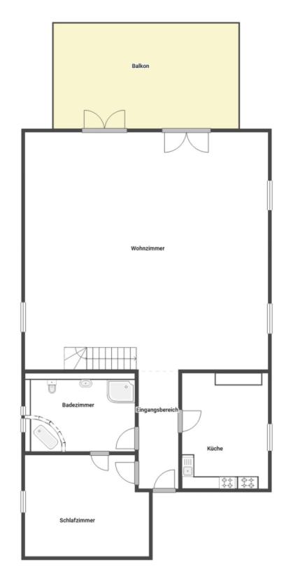 Grundriss Skizze 1.OG
