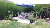 Gartenterrasse über 5000L-Zist