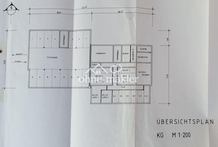 Grundriss Keller