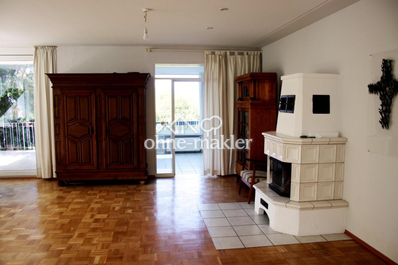 Blick ins Lesezimmer EG