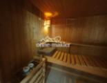 Sauna mit Zugang zum Garten