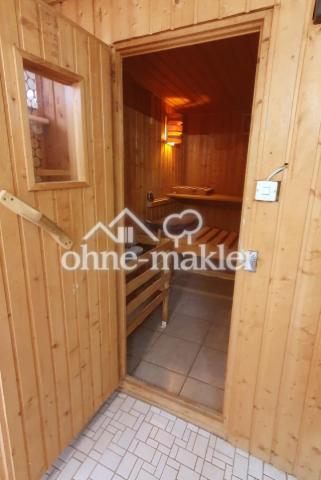 Sauna mit Duschraum