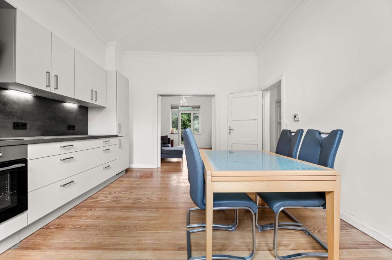 Blick zum Wohnzimmer