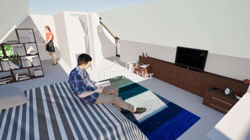 Schlafzimmer Dachspitz