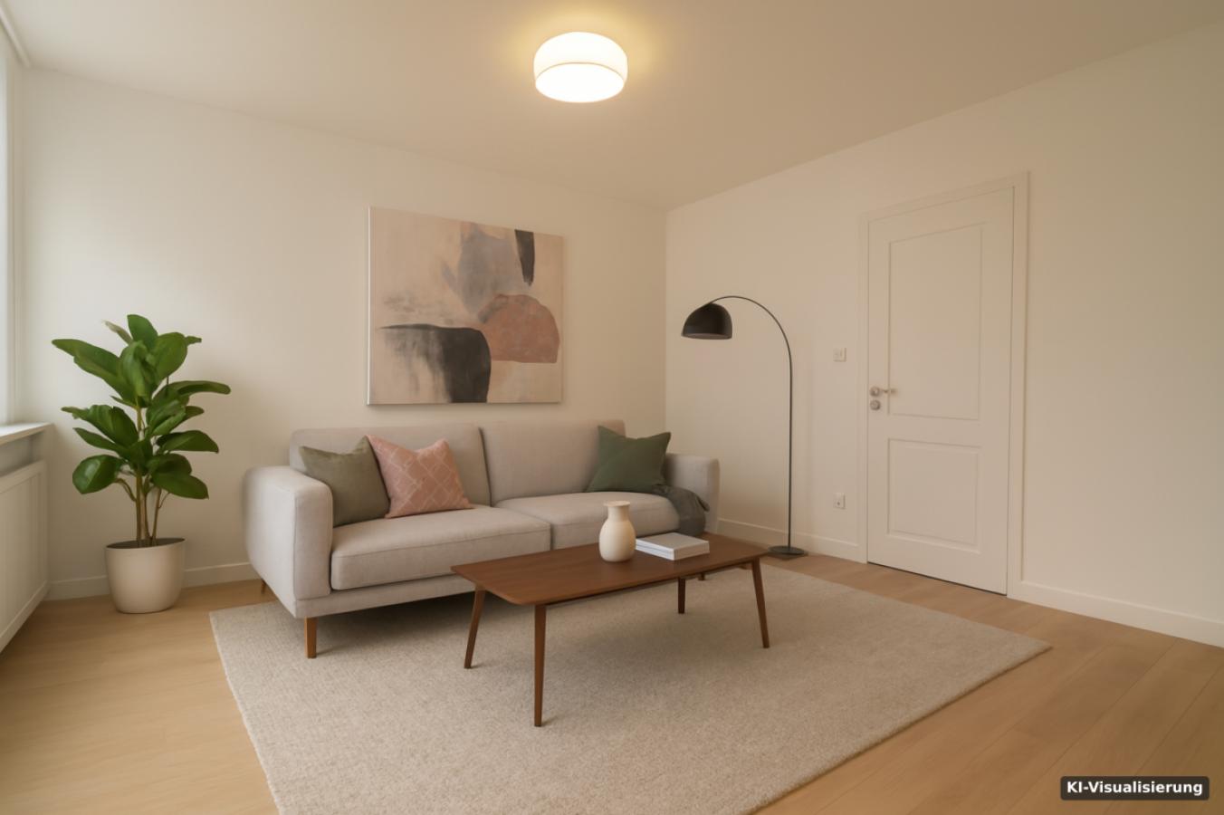 KI-Visualisierung – Wohnzimmer