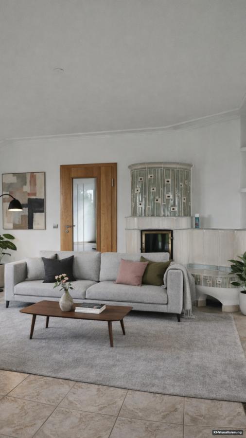 KI-Visualisierung – Wohnzimmer
