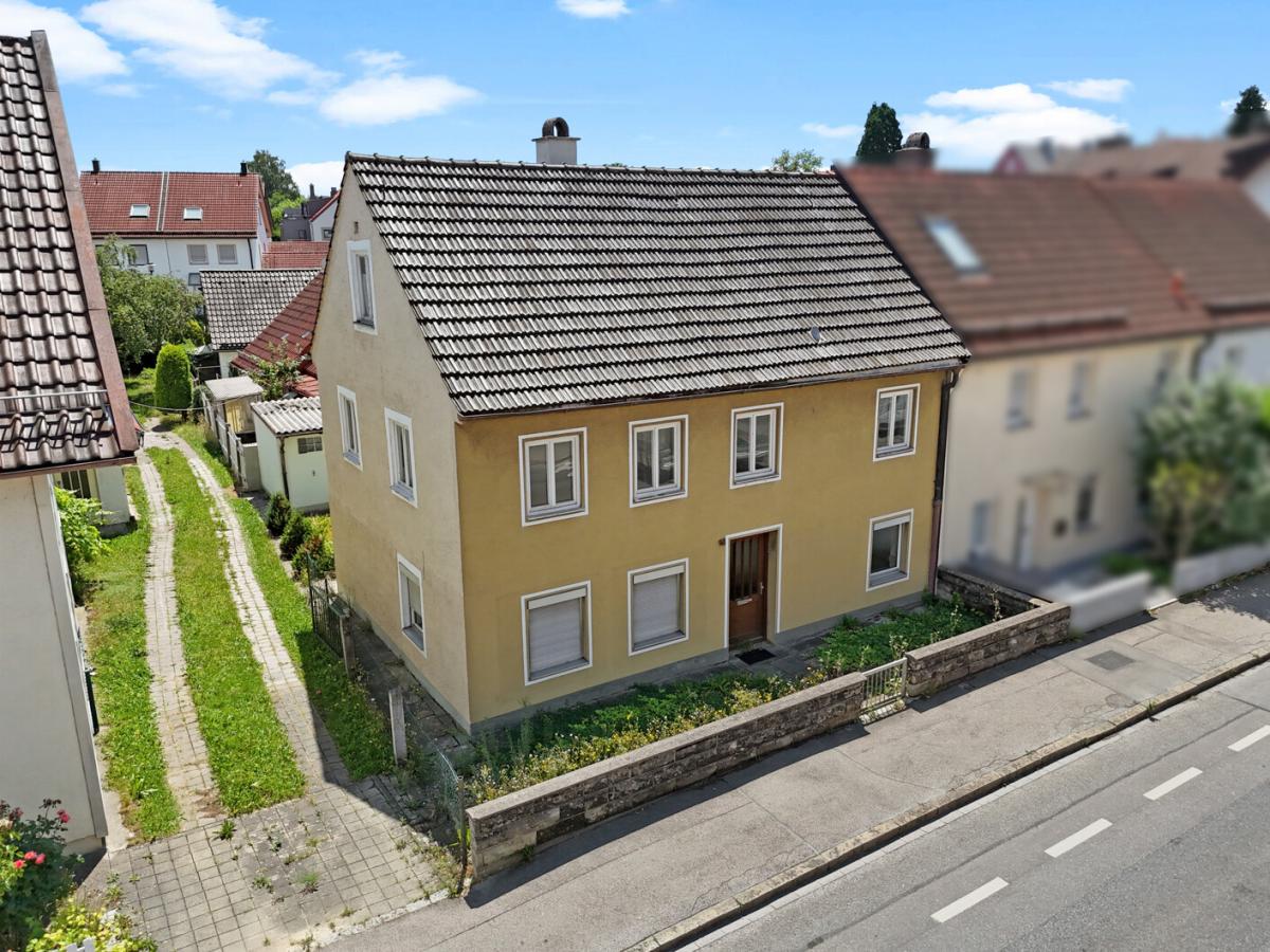 Haus Nr. 18 a + b, Nordansicht
